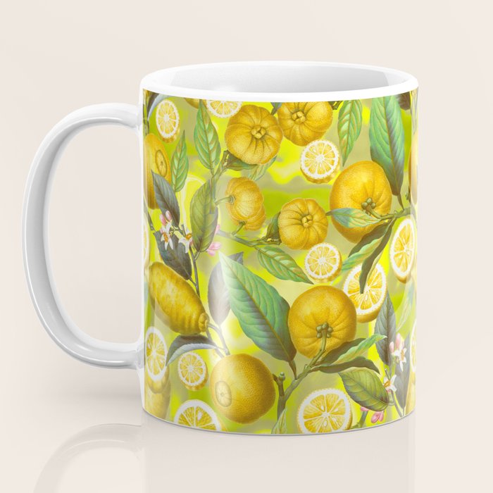 Cyber Lime Summer Coffee Mug Gallery Image 3