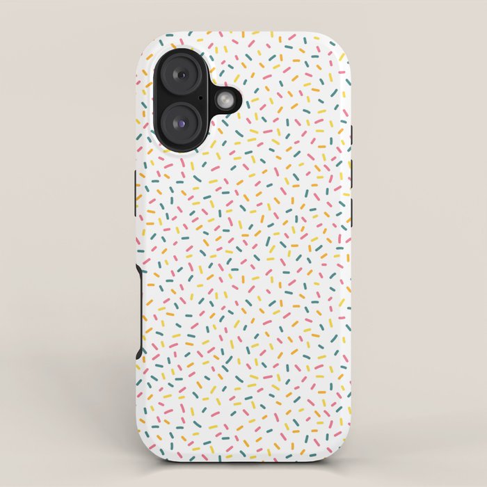 Colorful Party Sprinkles iPhone Case Gallery Image 1