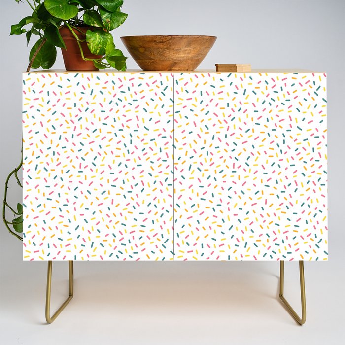 Colorful Party Sprinkles Credenza Gallery Image 1