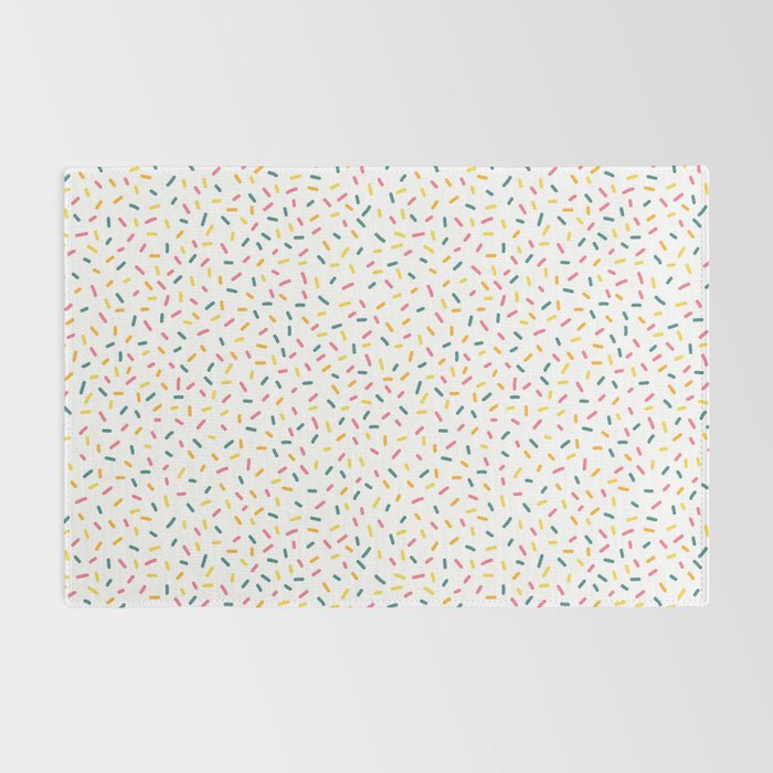 Colorful Party Sprinkles Rug Gallery Image 2