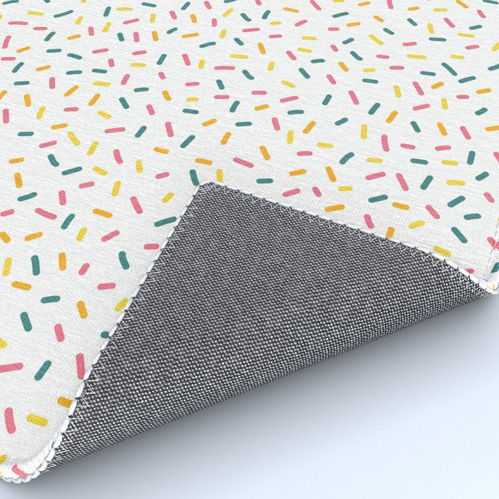 Colorful Party Sprinkles Rug Gallery Image 4