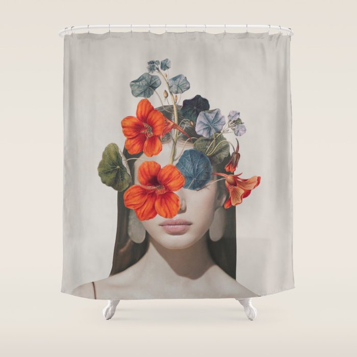 Hidden Beauty 2 Shower Curtain Gallery Image 1