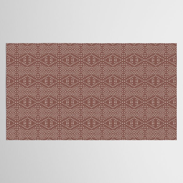 BOHO TILE CLAY Tablecloth Gallery Image 2