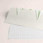 Wild Spring Meadow - Botanic Line Art Wrapping Paper Gallery Image 2