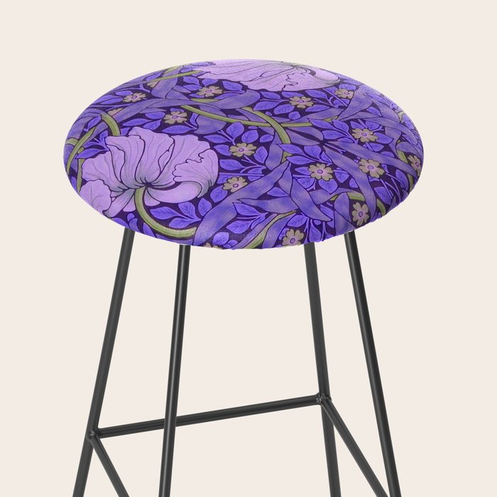 William Morris "Pimpernel" 2. Stool Gallery Image 2