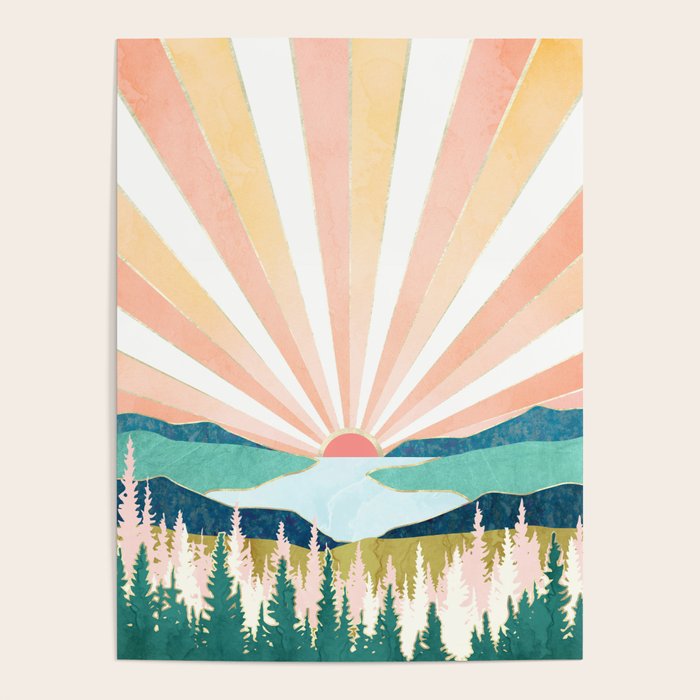 Summer Sunset Poster Gallery Image 4