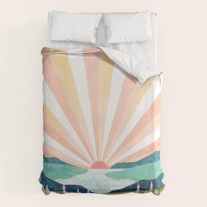 Summer Sunset Duvet Cover Gallery Image 6