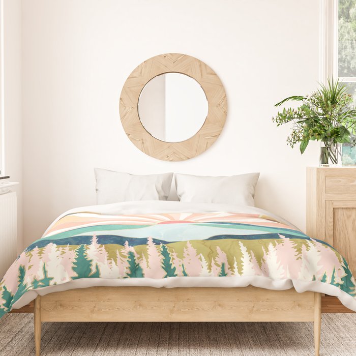 Summer Sunset Duvet Cover Gallery Image 3