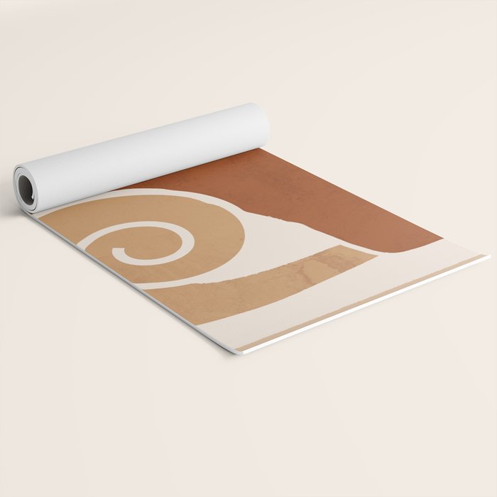Modern Abstract Art Cat 3 Yoga Mat Gallery Image 2