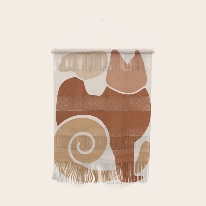 Modern Abstract Art Cat 3 Wall Hanging Gallery Image 1