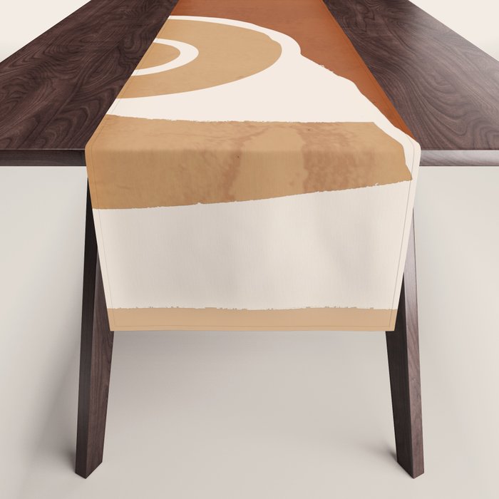 Modern Abstract Art Cat 3 Table Runner Gallery Image 1