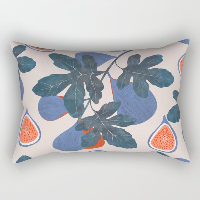 Fruit market Barcelona Inspiration Rectangular Pillow Gallery Image 2