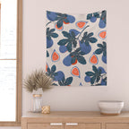 Fruit market Barcelona Inspiration Wall Tapestry Gallery Image 2