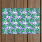 Bokchoy Pattern Outdoor Rug Gallery Image 1