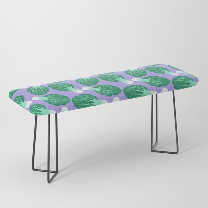 Bokchoy Pattern Bench Gallery Image 1