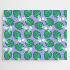 Bokchoy Pattern Jigsaw Puzzle Gallery Image 1