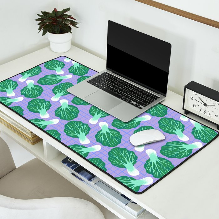 Bokchoy Pattern Desk Mat Gallery Image 2