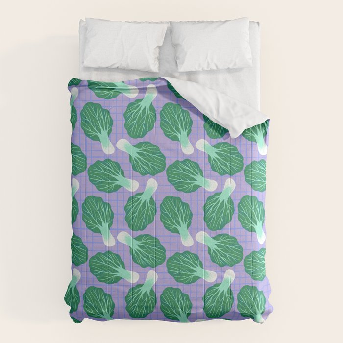Bokchoy Pattern Comforter