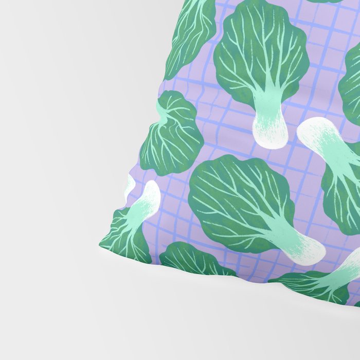Bokchoy Pattern Pillow Sham Gallery Image 4