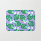 Bokchoy Pattern Bath Mat Gallery Image 1