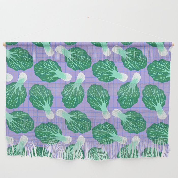 Bokchoy Pattern Wall Hanging