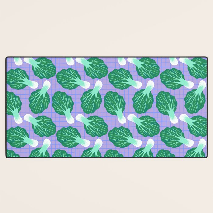 Bokchoy Pattern Desk Mat Gallery Image 3