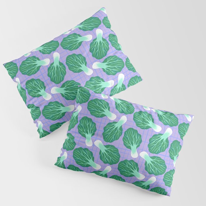 Bokchoy Pattern Pillow Sham Gallery Image 3