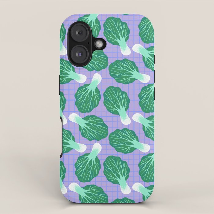 Bokchoy Pattern iPhone Case Gallery Image 1