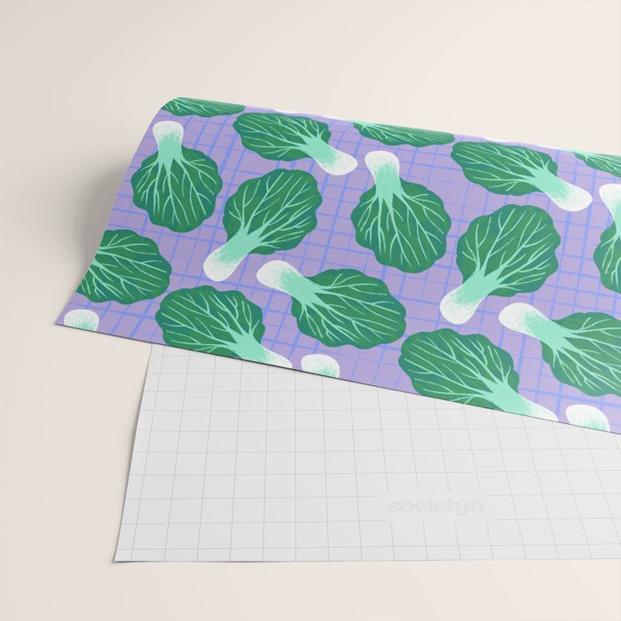 Bokchoy Pattern Wrapping Paper Gallery Image 2