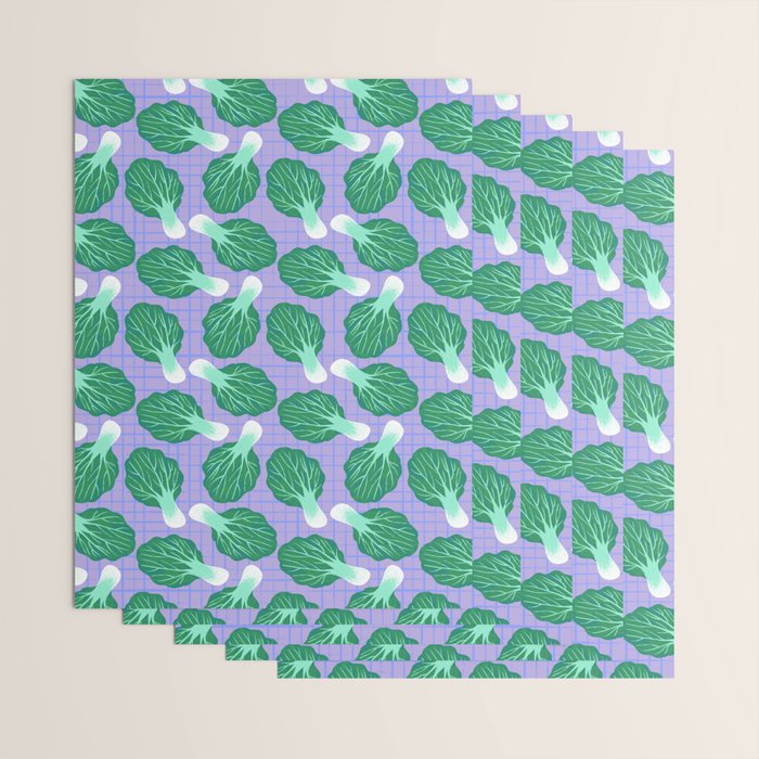 Bokchoy Pattern Wrapping Paper Gallery Image 3