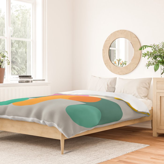 Modern Geometric 85B Duvet Cover Gallery Image 2