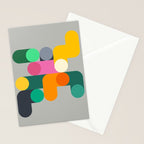 Modern Geometric 85B Stationery Card Gallery Image 2