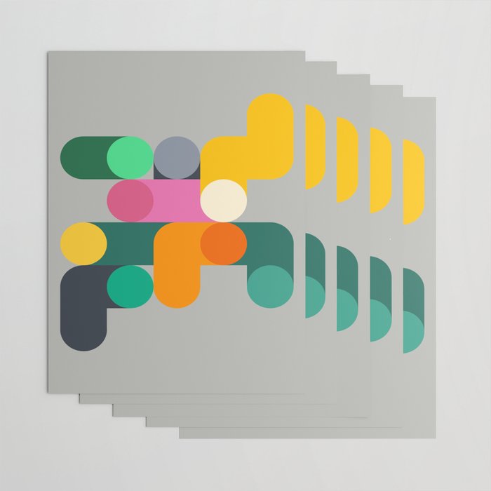 Modern Geometric 85B Wrapping Paper Gallery Image 3