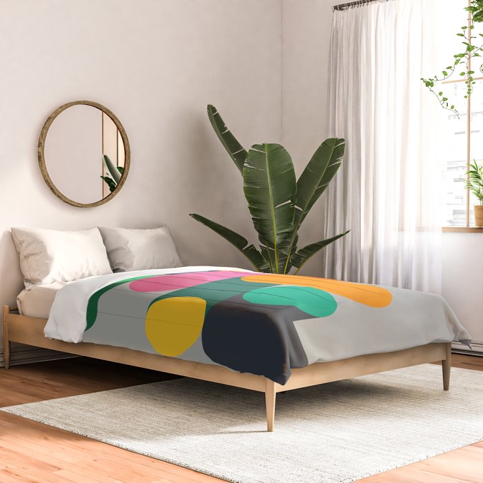 Modern Geometric 85B Comforter Gallery Image 2