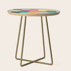 Modern Geometric 85B Side Table Gallery Image 1