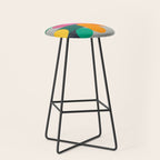 Modern Geometric 85B Stool Gallery Image 1
