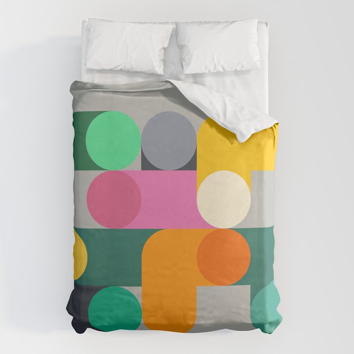Modern Geometric 85B Duvet Cover Gallery Image 6