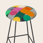 Modern Geometric 85B Stool Gallery Image 2