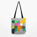 Modern Geometric 85B Tote Bag Gallery Image 2