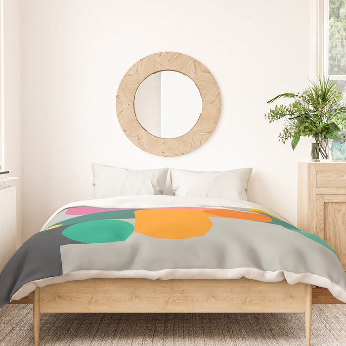 Modern Geometric 85B Duvet Cover Gallery Image 3