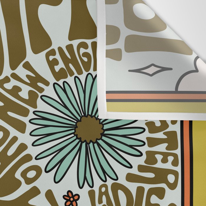 Mississippi Wildflowers Wall Tapestry Gallery Image 3