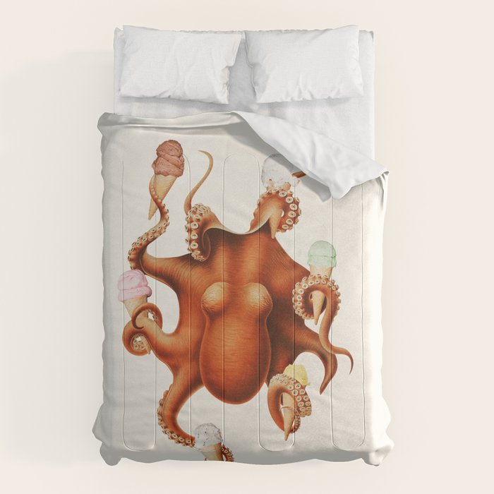 ICE CREAM OCTOPUS Comforter Gallery Image 6