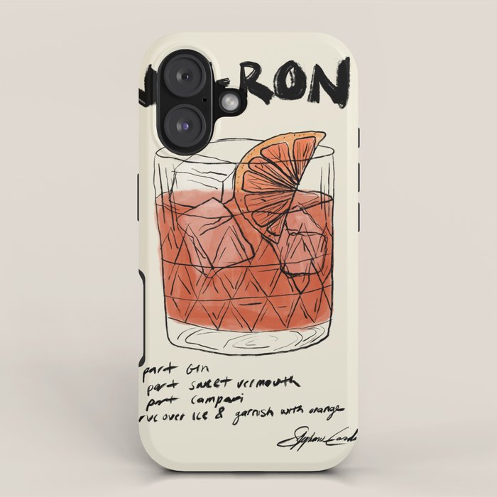 Negroni iPhone Case Gallery Image 1