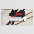 Black Dog Ski Co. Desk Mat Gallery Image 1