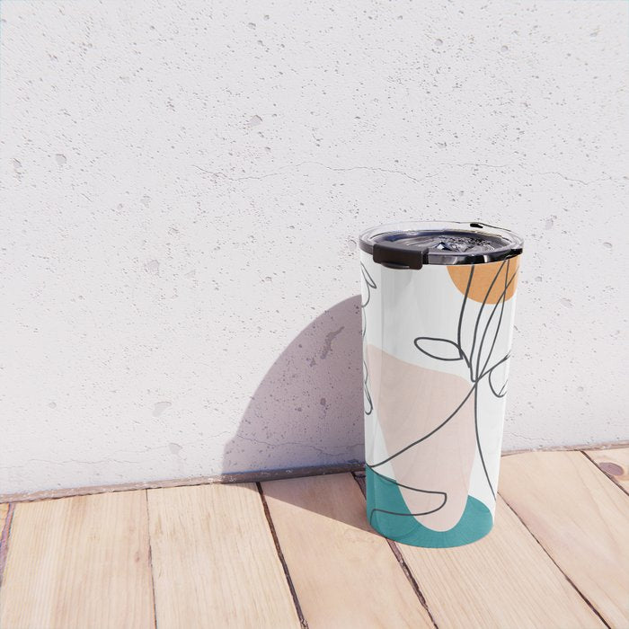 Abstract Faces 29 Travel Mug Gallery Image 4