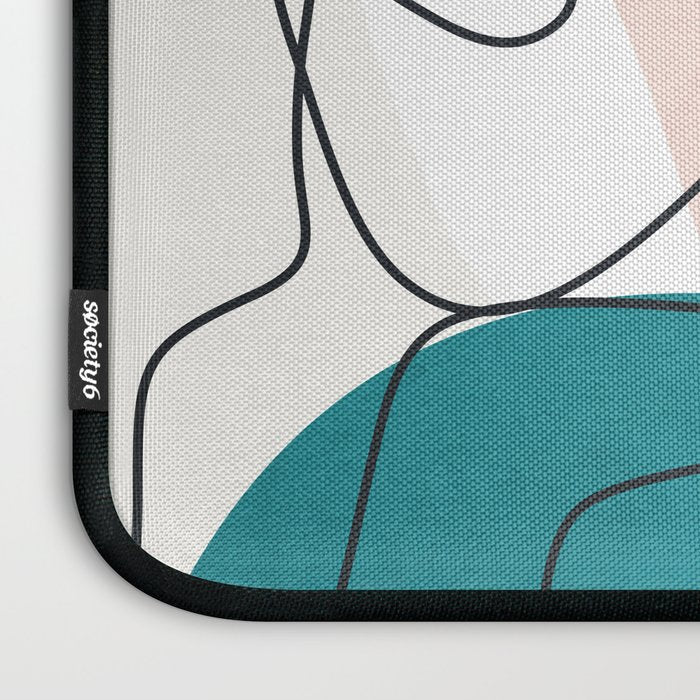 Abstract Faces 29 Laptop Sleeve Gallery Image 3