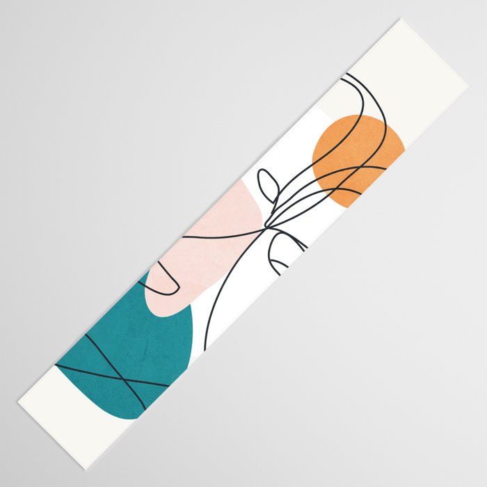 Abstract Faces 29 Table Runner Gallery Image 3
