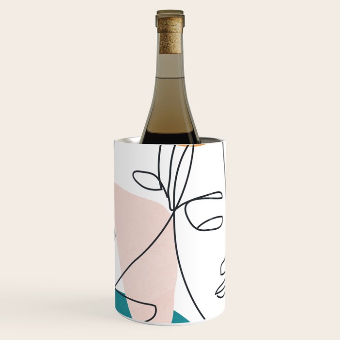 Abstract Faces 29 Wine Chiller Gallery Image 1