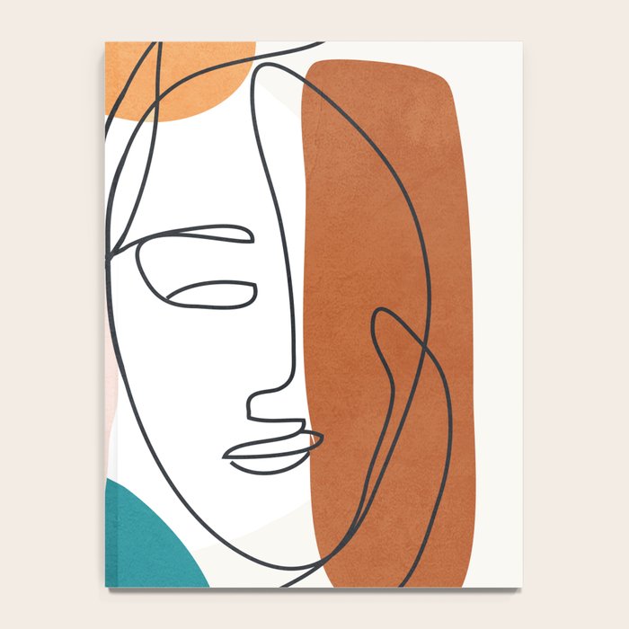 Abstract Faces 29 Notebook Gallery Image 4
