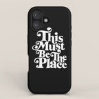 This Must Be The Place - Black & White iPhone Case Gallery Image 1